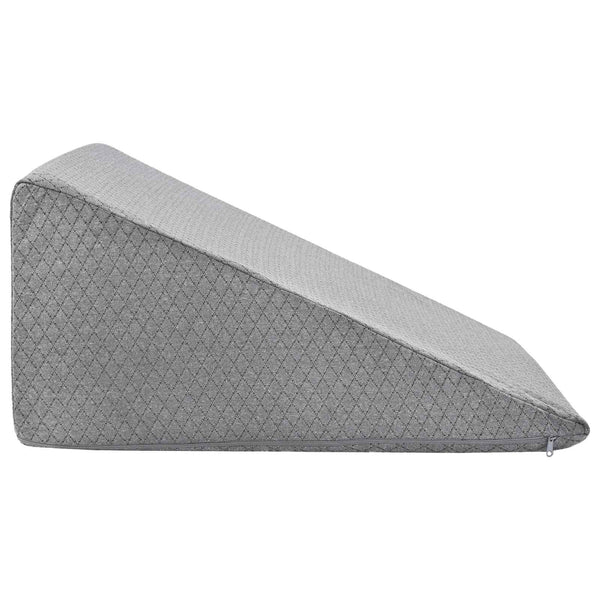 Beinkissen Grau Viscoschaum 60x50x30cm