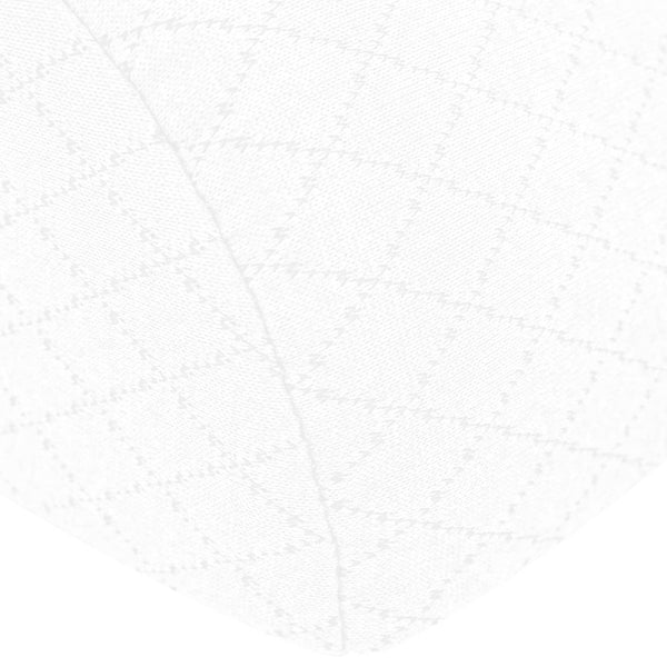 Beinkissen Viscoschaum Weiß 52x20x12cm