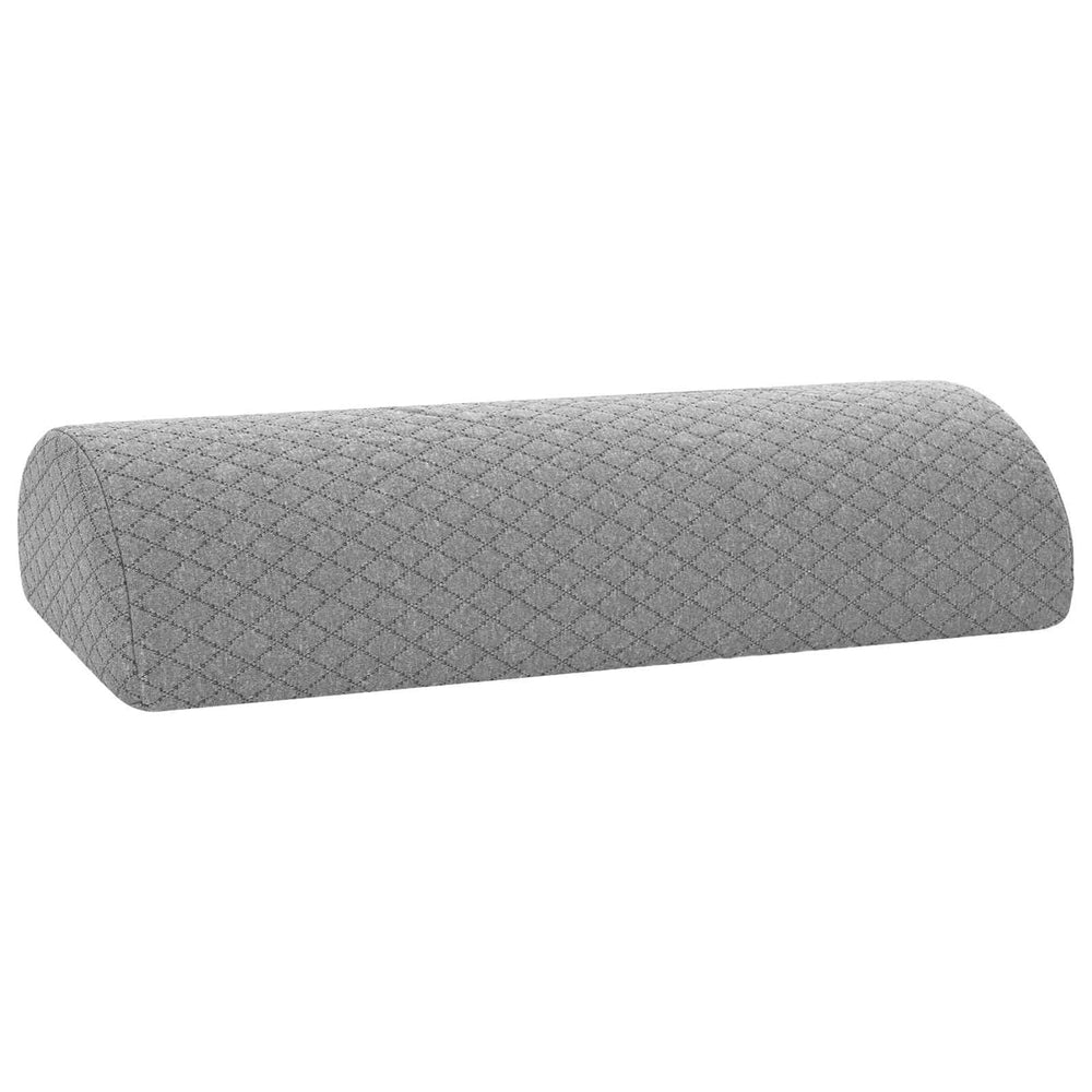 vidaXL Leg Cushion Geometric Grey 52 x 20 x 11 cm Memory Foam