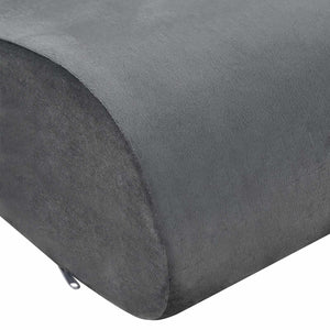 Sitzkissen Grau 40x40 cm PU-Schaum