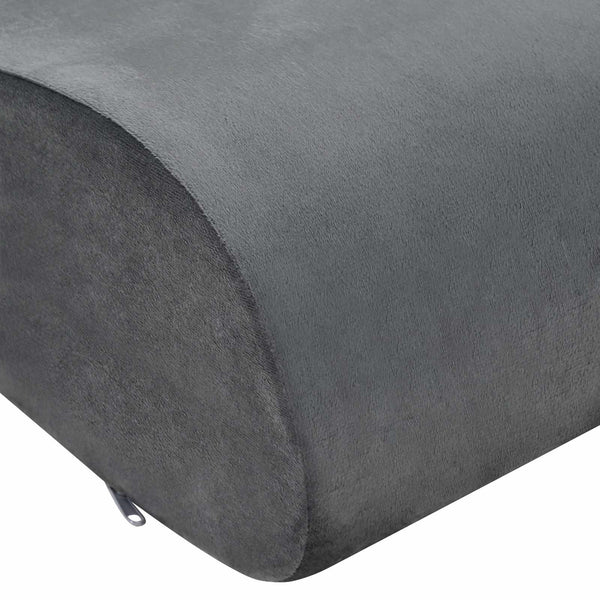 Sitzkissen Grau 40x40 cm PU-Schaum