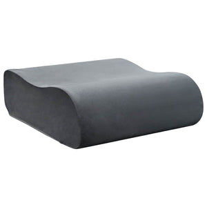 Sitzkissen Grau 40x40 cm PU-Schaum