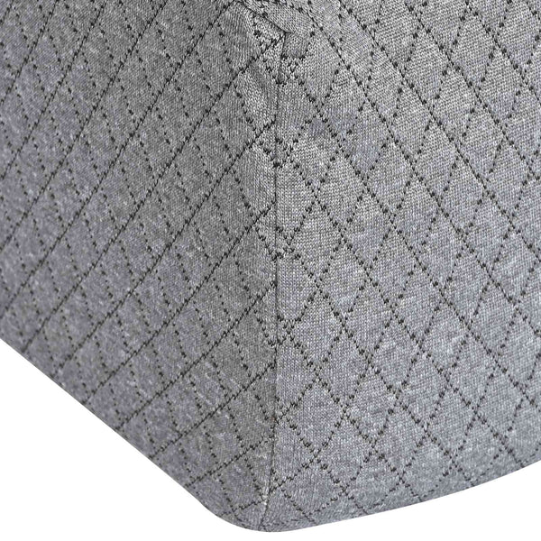 Keilkissen Grau Viscoschaum 69x64x19cm