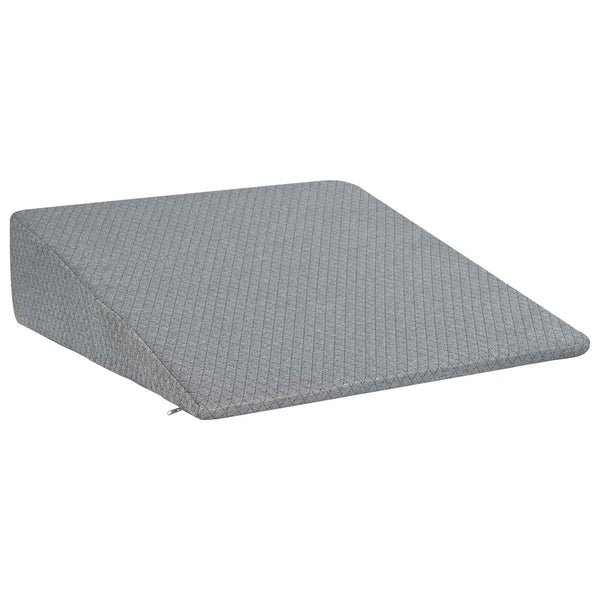 Keilkissen Grau Viscoschaum 69x64x19cm