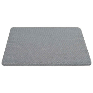 Keilkissen Grau Viscoschaum 69x64x19cm