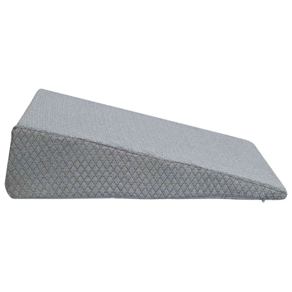 Keilkissen Grau Viscoschaum 69x64x19cm