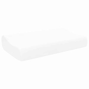 Viscoschaum Schlafkissen Weiß 80x40