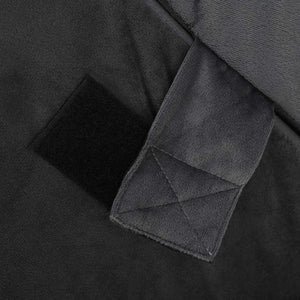 Keil Kopfkissen Grau Viscoschaum 55x55 cm