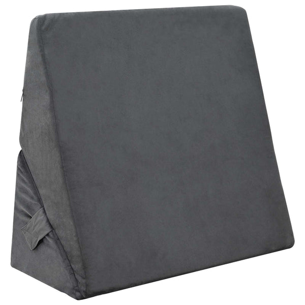 Keil Kopfkissen Grau Viscoschaum 55x55 cm