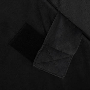 Keil Kopfkissen Schwarz Viscoschaum 55x55 cm