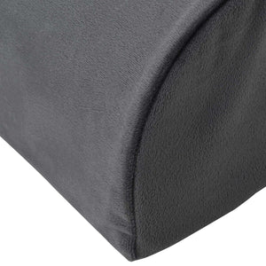 vidaXL Repose-pieds Gris uni 42 x 18 x 13 cm Mousse PU