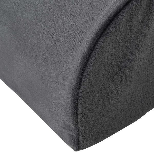 vidaXL Repose-pieds Gris uni 42 x 18 x 13 cm Mousse PU