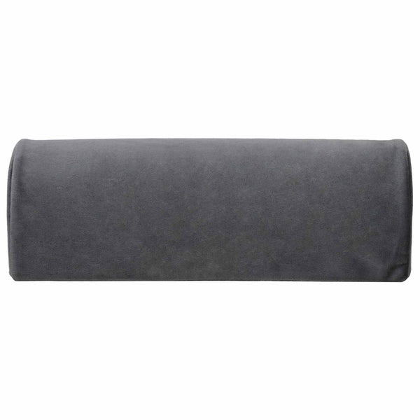 vidaXL Repose-pieds Gris uni 42 x 18 x 13 cm Mousse PU