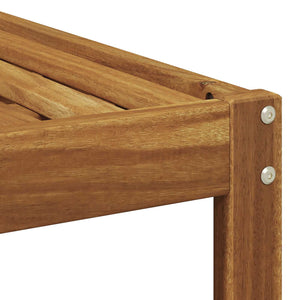Akazienholz Outdoor Fußhocker