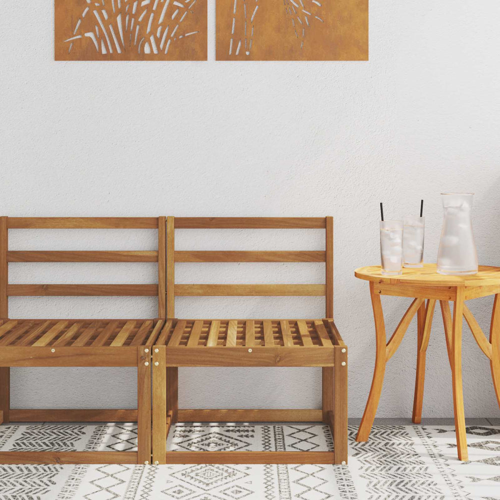 Akazie Mittelsofa für Outdoor