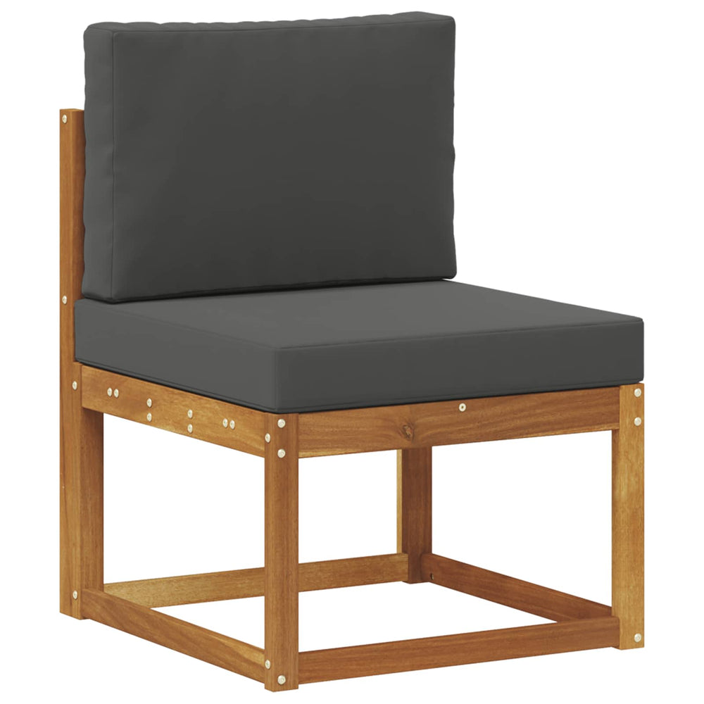 Akazie Massivholz Outdoor Mittelsofa