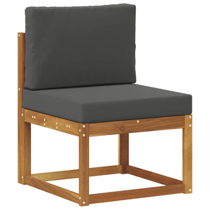 Akazie Massivholz Outdoor Mittelsofa