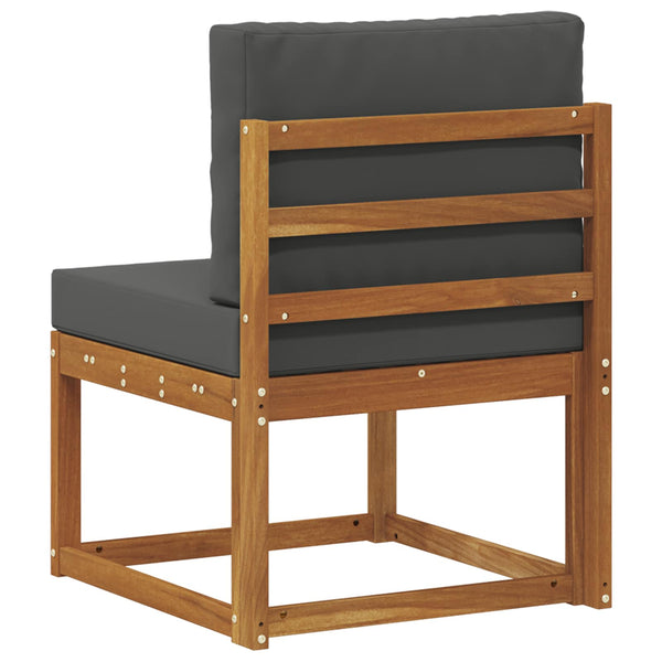 Akazie Massivholz Outdoor Mittelsofa