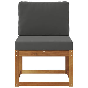 Akazie Massivholz Outdoor Mittelsofa