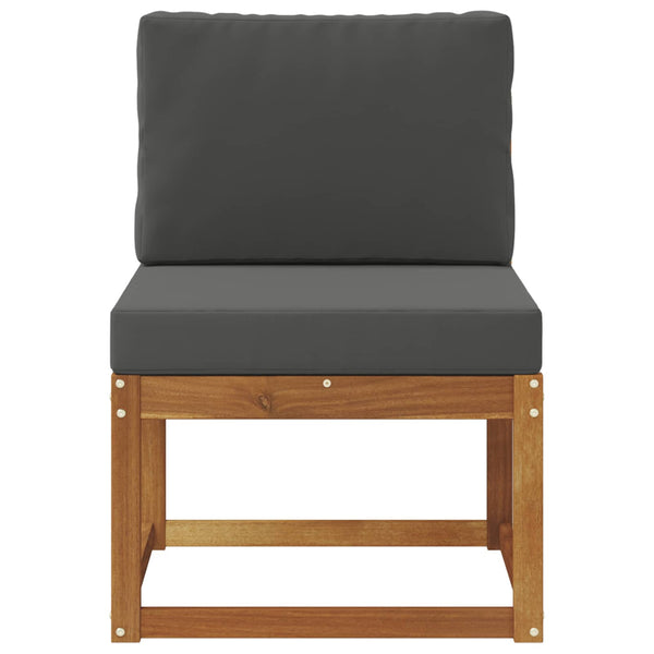 Akazie Massivholz Outdoor Mittelsofa