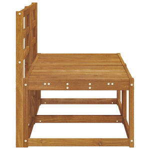 2er Set Outdoor Mittelsofa Akazie Massivholz