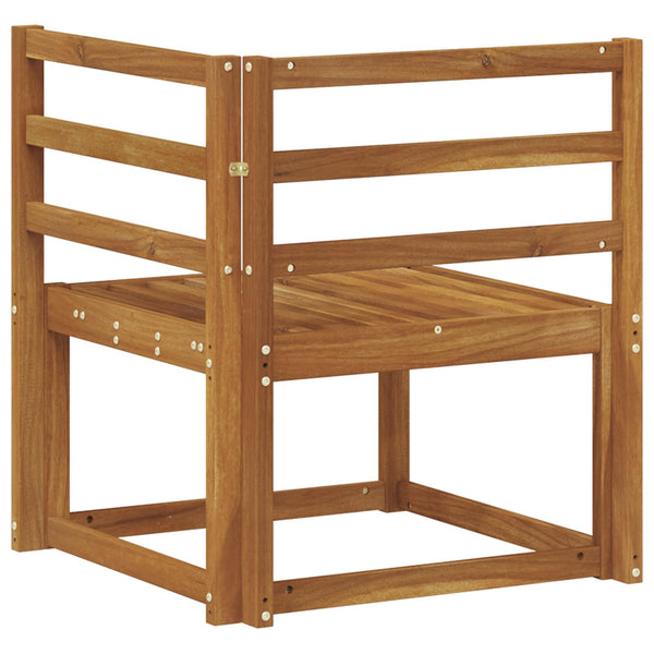 Outdoor Ecksofa Akazie Massivholz