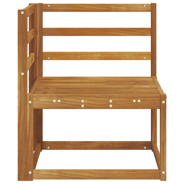 Outdoor Ecksofa Akazie Massivholz