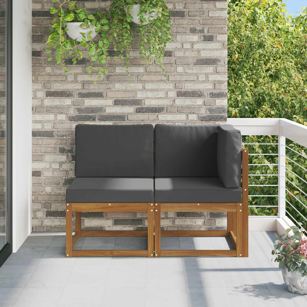 Outdoor Ecksofa & Mittelsofa Set