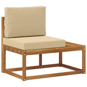 Outdoor End Sofa Akazie Massivholz