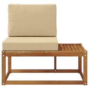 Outdoor End Sofa Akazie Massivholz