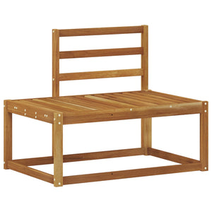 Outdoor End Sofa 2er-Set Akazie