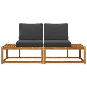 Akazie Outdoor End Sofa, 2er-Set