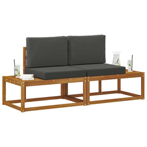 Akazie Outdoor End Sofa, 2er-Set