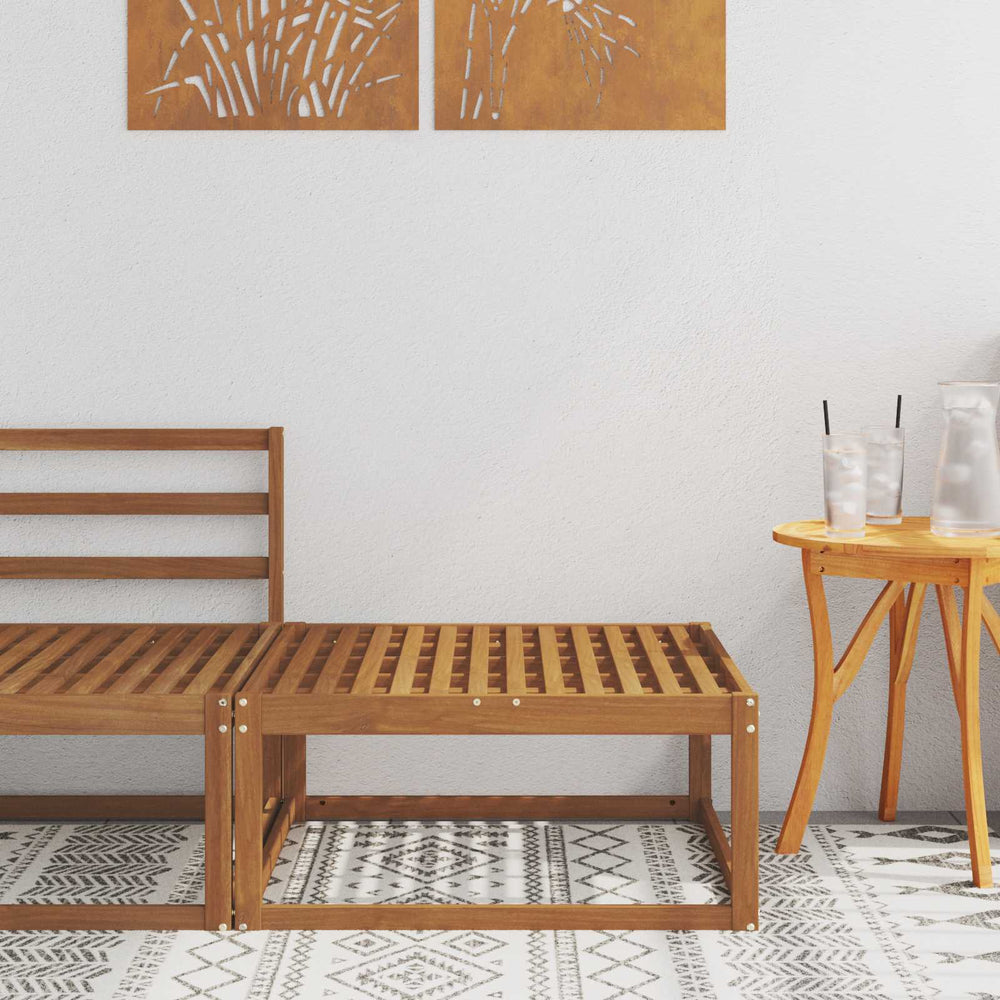 Akazie Outdoor Fußhocker 79x79 cm