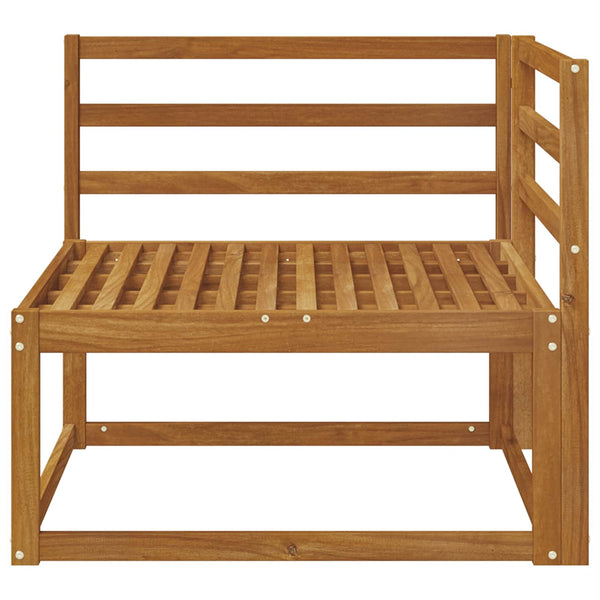 Outdoor Ecksofa Akazie Massivholz 83x83 cm