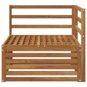 Outdoor Ecksofa Akazie Massivholz