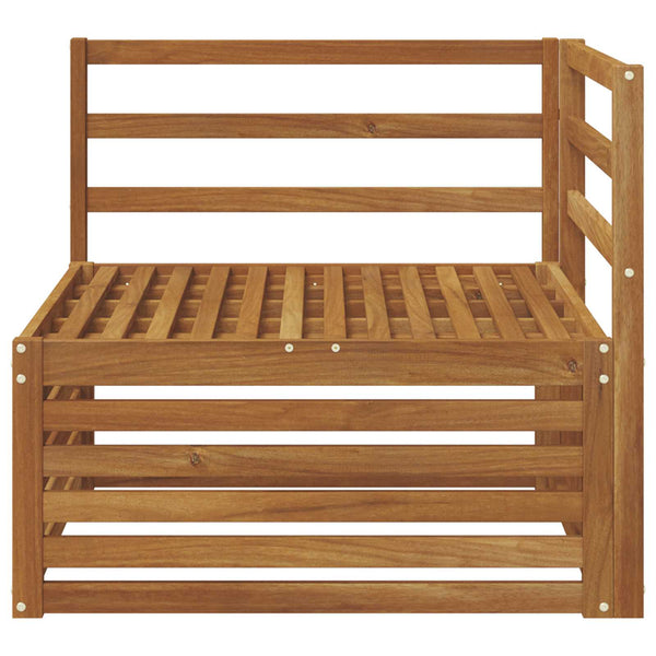Outdoor Ecksofa Akazie Massivholz