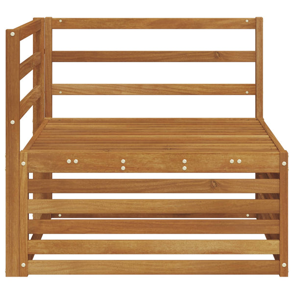 Outdoor Ecksofa Akazie Massivholz