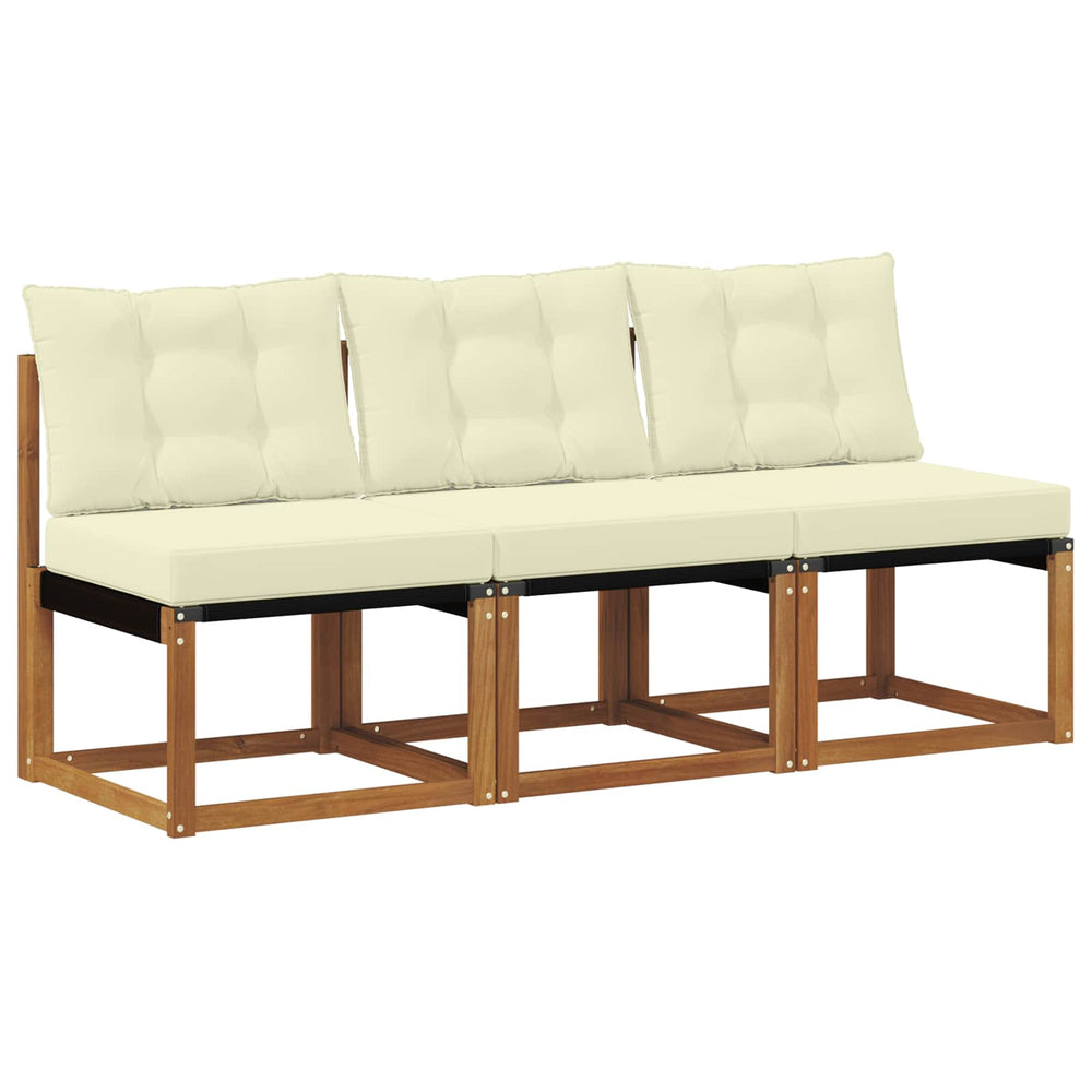 3er Outdoor Mittelsofa Gartenmöbel