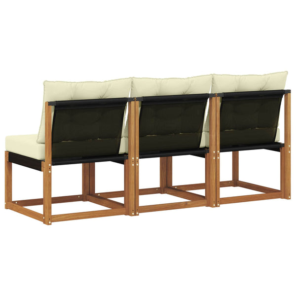 3er Outdoor Mittelsofa Gartenmöbel