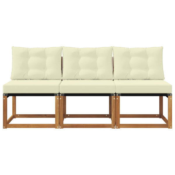 3er Outdoor Mittelsofa Gartenmöbel