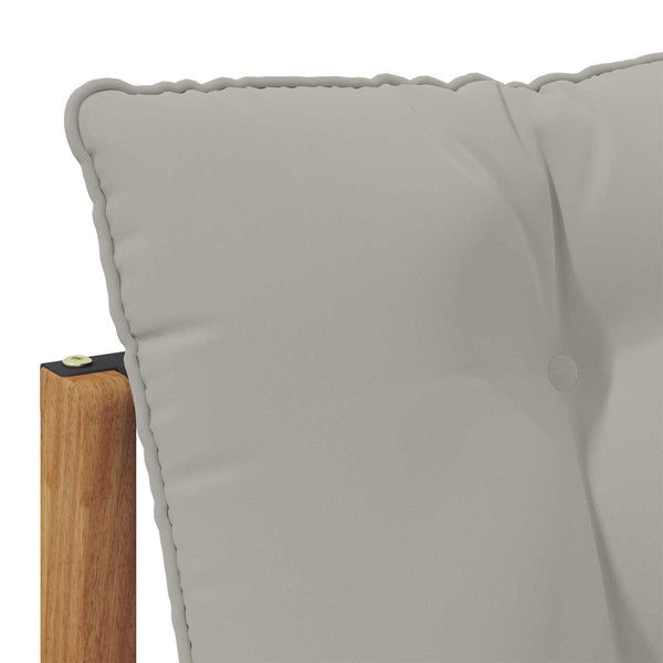 Outdoor Lounge Sofa Set, 3-teilig, Hellgrau