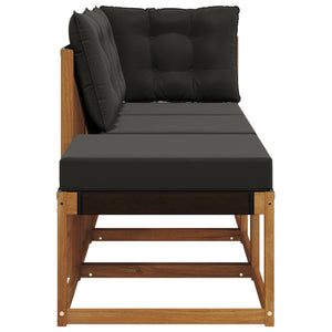 Outdoor Lounge Sofa Set, 3-teilig, Akazie