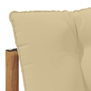 3-teiliges Outdoor-Schnittsofa Natur Beige