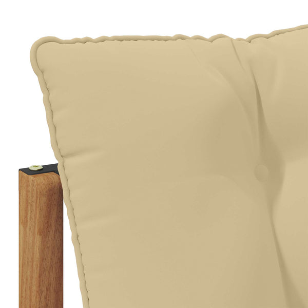 3-teiliges Outdoor-Schnittsofa Natur Beige