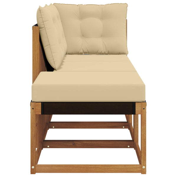 3-teiliges Outdoor-Schnittsofa Natur Beige
