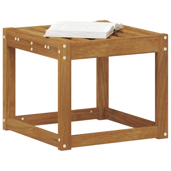 Akazie Hocker Bank Natur 43x43x37cm