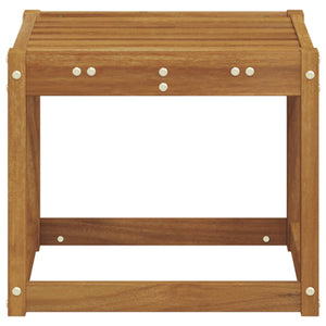Akazie Hocker Bank Natur 43x43x37cm