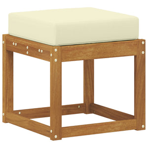 Akazie Outdoor Hocker Bank Massivholz Natur
