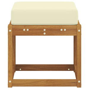 Akazie Outdoor Hocker Bank Massivholz Natur